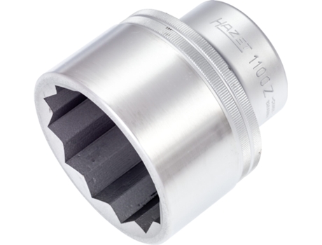HAZET 1100Z-65 Llave de Vaso Hexagonal Doble: Cuadrado Hueco 1 Pulgada 25 Mm Perfil Hexagonal Doble Exterior 65 Mm