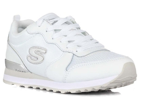 Zapatillas SKECHERS Piel y textil Mujer (37 - Blanco)