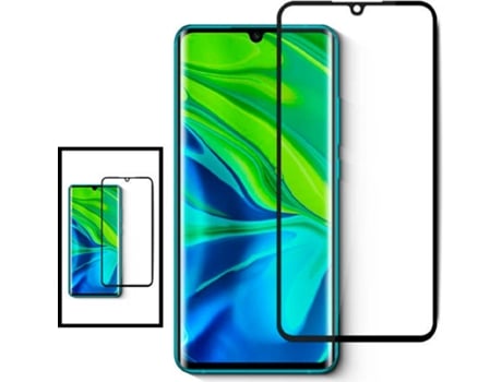 Kit 2x Protector de Pantalla Cristal Templado Xiaomi Mi Note 10 Lite PHONECARE Full Cover