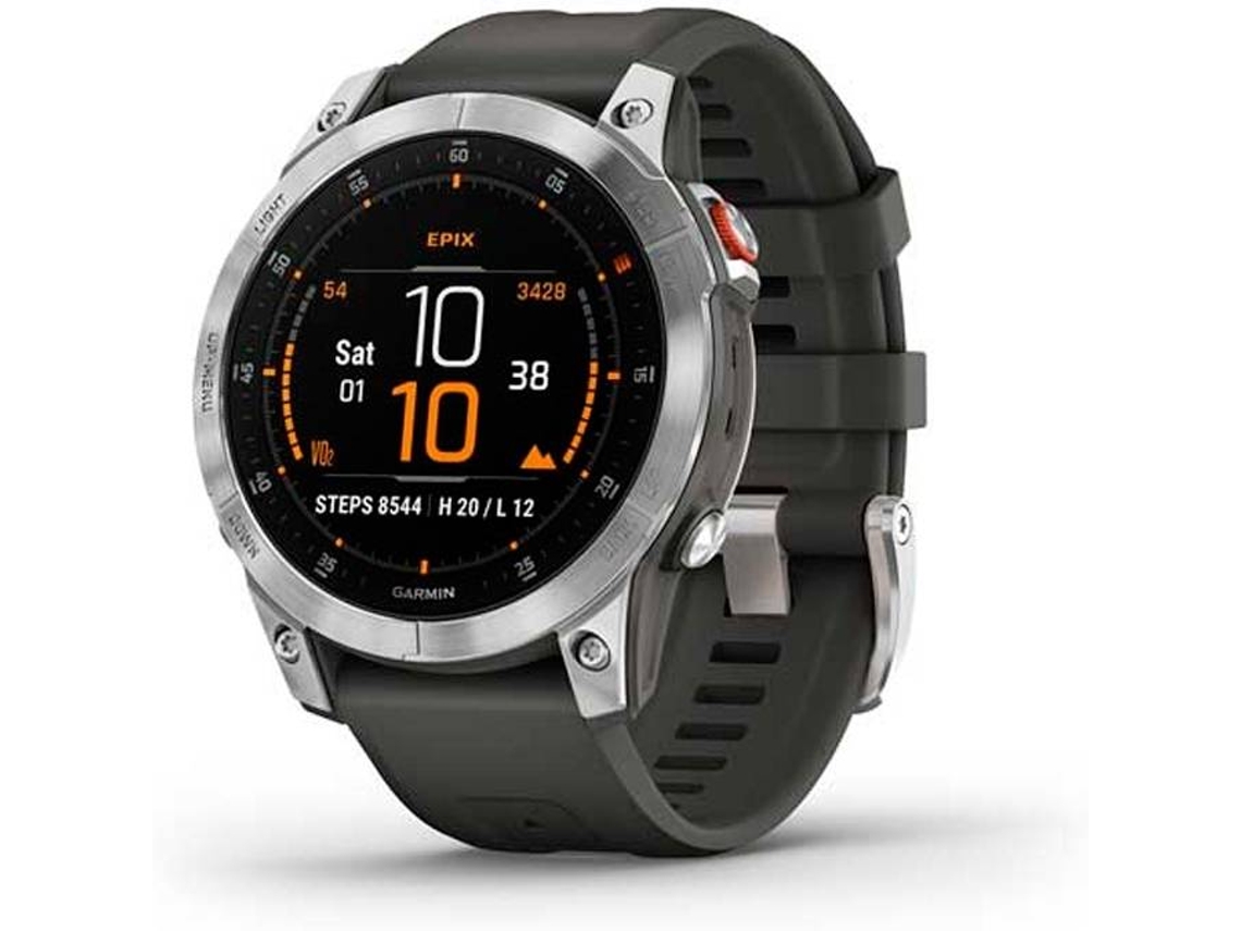 Inocente dueño jurar Reloj Deportivo GARMIN Fenix Epix (Bluetooth - Hasta 16 días de autonomia - Gris) Black Friday 2022 | Worten.es Inocente dueño jurar Reloj Deportivo GARMIN Fenix Epix (Bluetooth - Hasta 16 días de autonomia - Gris) Black Friday 2022 | Worten.es