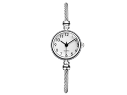 Reloj De Pulsera Para Mujer De Piel Sintética Con Colgante De Búho Y Diamantes De Imitación Zhoulianfa Blanco