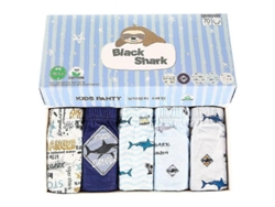 2026-5-pack Ropa Interior Niño 2-13 Años Calzoncillos Estampados De Mezcla De Algodón
