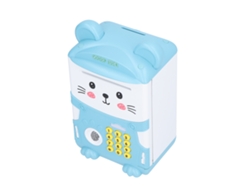 Hucha Electrónica Para Niños, Caja De Ahorros Con Recibo Automático De Billetes Y Contraseña De 4 Dígitos.