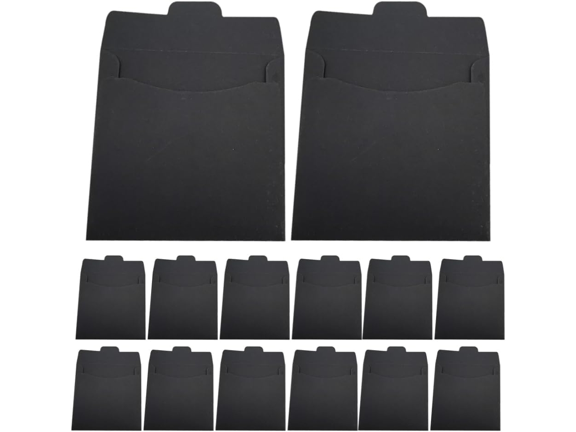 Sobres De Papel Resistentes Para Cd (50 Unidades), Fundas Multifuncionales Para Tarjetas De