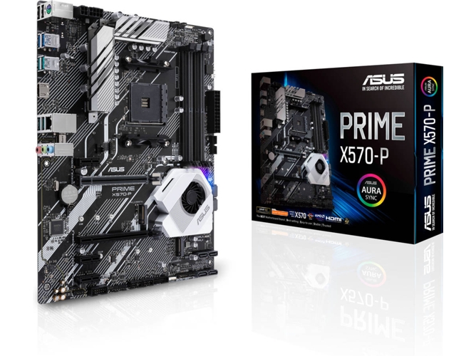 Placa Base ASUS PRIME X570-P (Socket AM4 - AMD X570 - ATX)