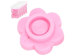 Soportes para pegamento de extensiones de pestañas con forma de flor SFUSHOS