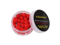 Danu26-30 Piezas/lote Cebo De Pelo Espuma Flotante Para Pesca De Carpa Lure Pellets Blando Rojo 12mm