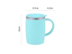 Taza térmica de acero inoxidable para té y café, taza térmica de viaje con aislamiento térmico Ly Ebike