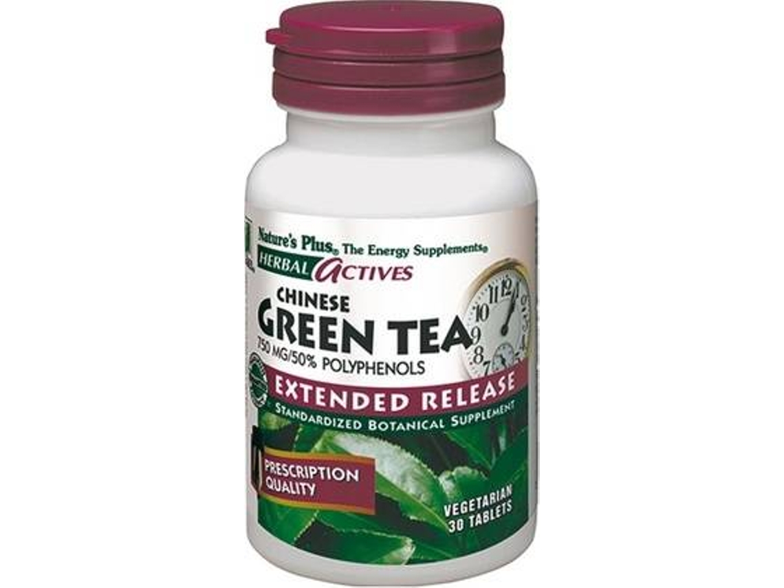 Complemento Alimentar NATURES PLUS Verde Chinês (30 comprimidos)