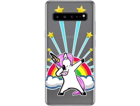 Carcasa Samsung Galaxy S10 5G TUMUNDOSMARTPHONE Unicornio Multicolor