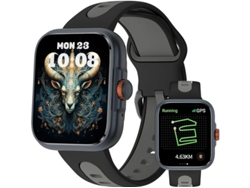 Reloj inteligente con rastreador de actividad física, Alexa integrada, GPS, pantalla AMOLED de 1.78", resistente al agua IP68, con Bluetooth, llamadas y frecuencia Bestvite