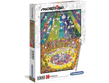 Puzzle CLEMENTONI The Show, Mordillo (Edad Mínima: 10 Años - 1000 Piezas)