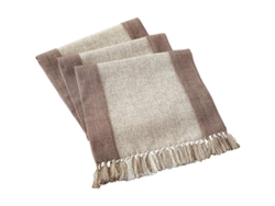 2026-mantel De Mesa Rustico Lavable 15x71 Pulgadas Beige Estilo Campestre Con Borlas Para Sala De Estar
