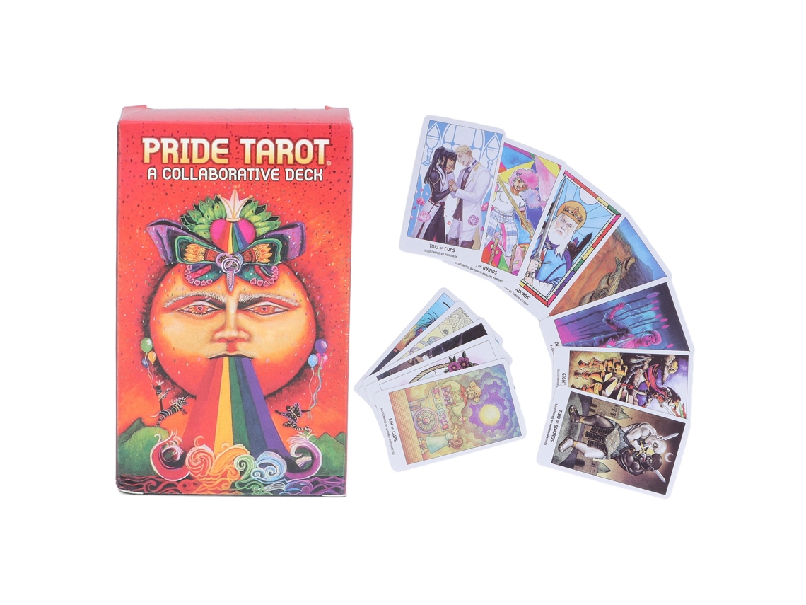 Baraja De Tarot Oráculo Del Orgullo, 78 Cartas, Papel Barnizado, Adivinación, Misticismo, Regalo