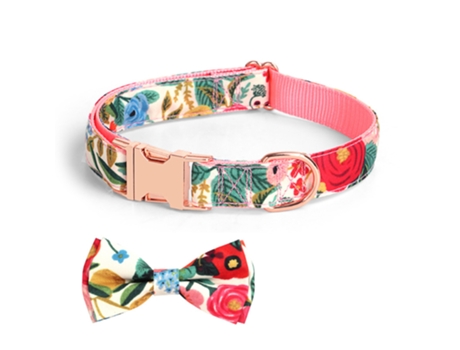 Collar Suave Para Perros Y Gatos Nudo De Plomo Collar De Perro A Cuadros Estampado Para Niña Collar De Perro Ajustable ELKUAIE