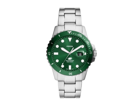 Reloj Hombre FOSSIL FS6033 Verde Plateado