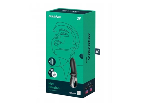 Estimulador SATISFYER Hot Passion Vibrador Anal Con App 1 Unidad