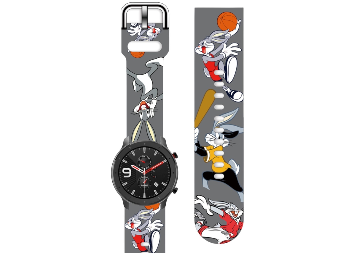Correa Silicona Líquida para Amazfit GTS 2 Gris