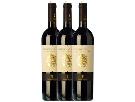 Vino CASTAÑO Castaño Colección Cepas Viejas Yecla Crianza (0.75 L - 3 unidades)