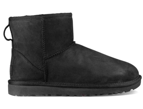 Botas UGG Nubuck Mujer (36 - Negro)