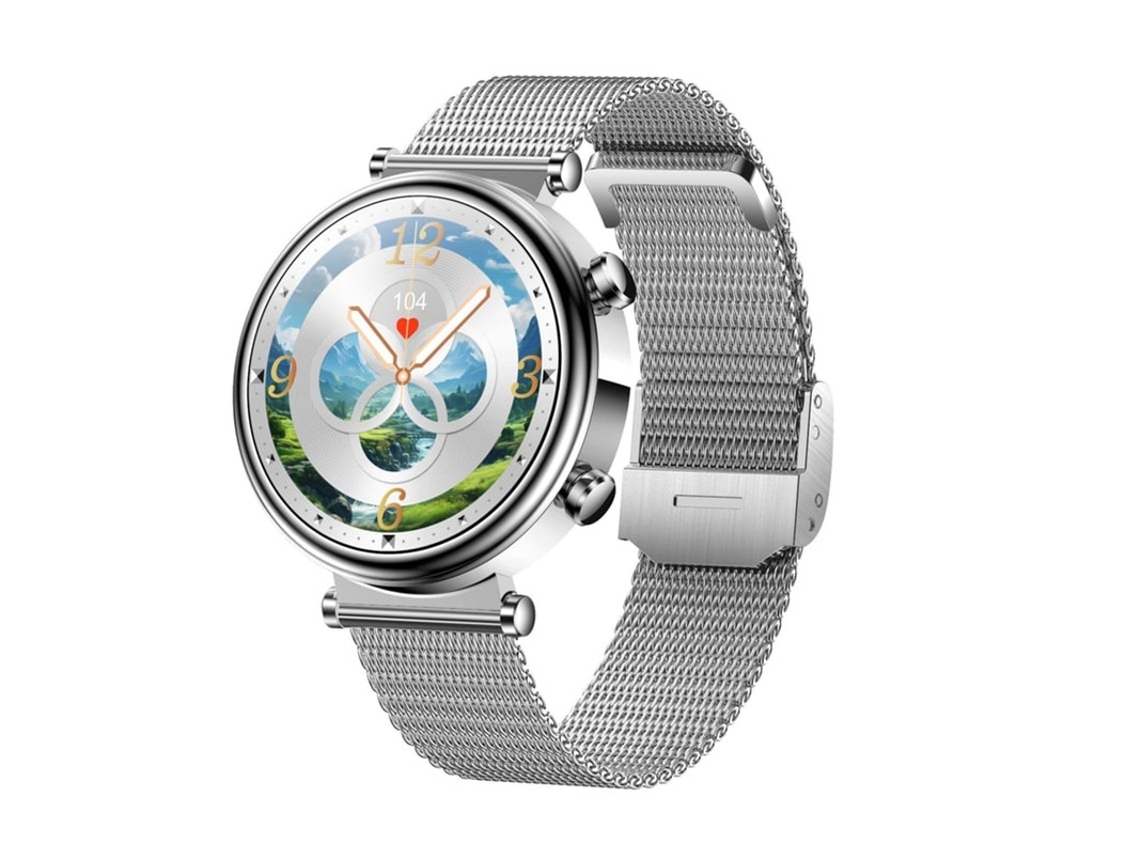Smartwatch Para Mujeres Atender/hacer Llamadas Pantalla Amoled De 1.27 Rastreador De Fitness Monitor De Frecuencia Cardíaca/sueño Impermeable Yizhood