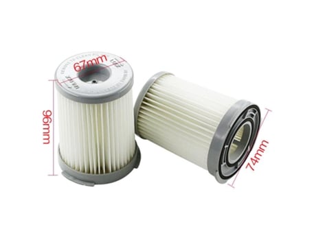 2 unids/lote filtro Hepa para Electrolux Z1650 Z1660 Z1661 Z1670 Z1630 Z1300-213 Etc accesorios de piezas de aspiradora