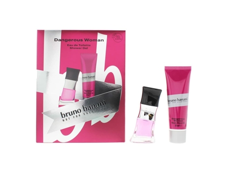 Set de Perfume Mujer BRUNO BANANI Dangerous Woman 2 Piezas