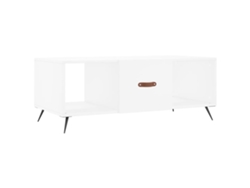 Maison Exclusive - Mesa De Centro Madera Contrachapada Blanco 102x50x40 Cm