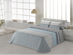 Colcha JVR Bombay (Poliéster - Azul - 160 cm)
