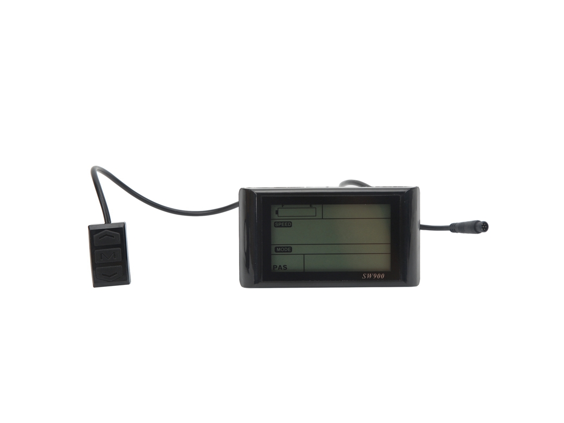 Omni-display Lcd Para Bicicleta Eléctrica Y Patinete Eléctrico Sw900 Con Conector Impermeable