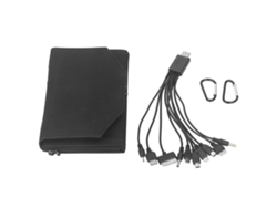 Panel Solar Plegable 15w 5v Doble Salida Usb Portátil Para Carga Exterior