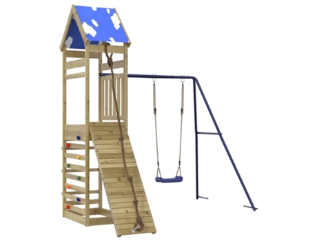 Parque infantil de exterior VIDAXL madera de pino impregnada