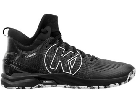 Zapatillas para Hombre KEMPA Attack Midcut 2.0 Negro para Balonmano (Talla: 49)