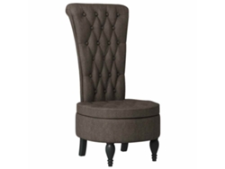 Sillón Slipper, Gris Oscuro, 56,5 x 70 x 110 cm, MAISON EXCLUSIVE