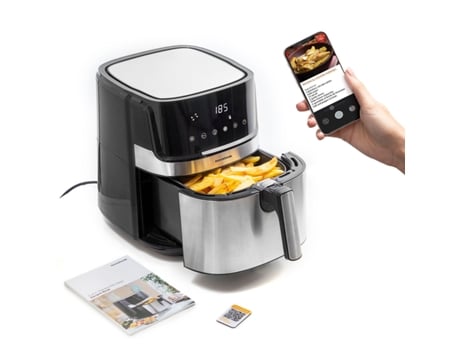 Freidora de Aire INNOVAGOODS Fryinn Stainless Pro 5500 1700 W 5.5 L