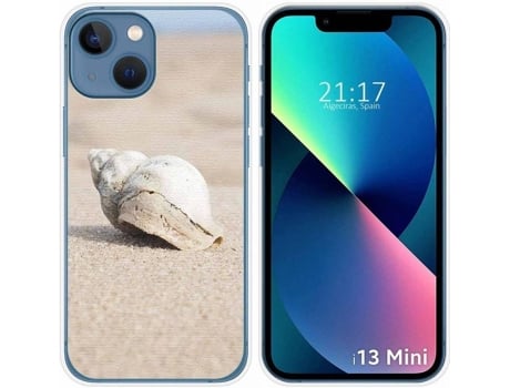 Carcasa iPhone 13 Mini (5.4) TUMUNDOSMARTPHONE Concha Dibujos Multicolor