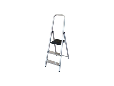 Escalera aluminio 3 peldaños hogar en131