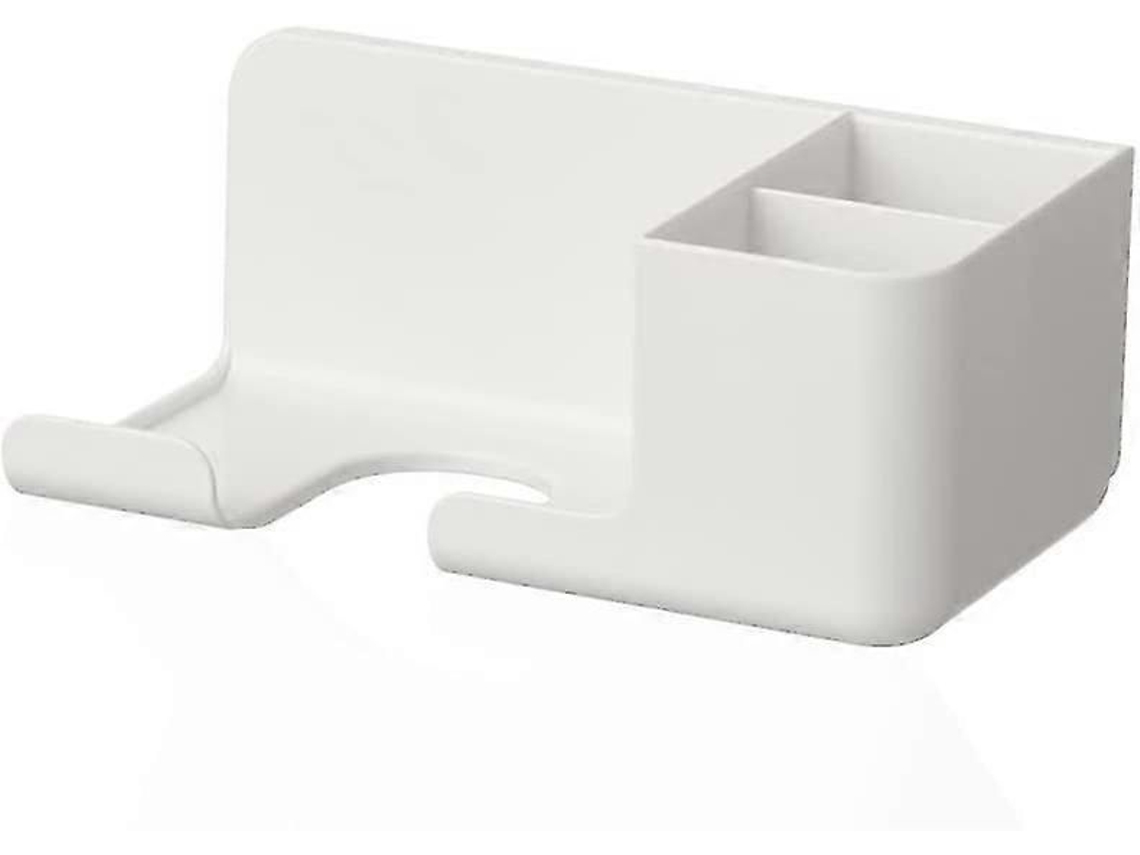 Soporte de pared para secador de pelo, accesorio de baño, compatible con la mayoría de secadores de pelo GOKOCO (l)