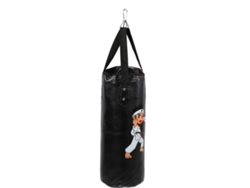 Saco de boxe para crianças, pendurado, treino de Sanda, muay thai, equipe, preto, 60cm | S/MARCA