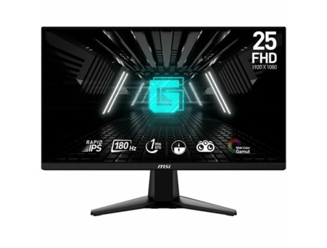 Monitor MSI G255F (Negro - sRGB - Full HD - IPS - LCD - 24,5)