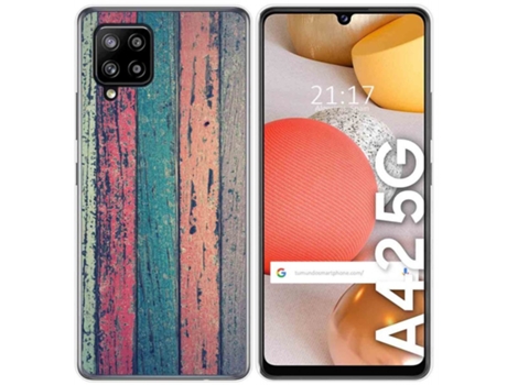 Carcasa Samsung Galaxy A42 5G TUMUNDOSMARTPHONE Dibujos Multicolor
