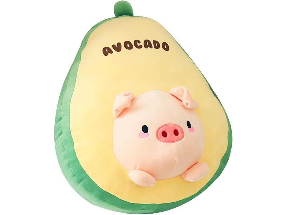 2026-40369-almohada De Peluche De Cerdo Cute Aguacate Suave Juguete De Peluche Regalo Para Niños Halloween Navidad