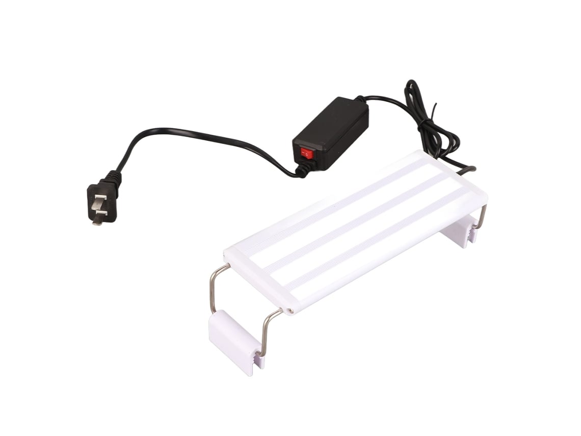 Lámpara Led Extensible E Impermeable De 15 W Para Acuarios, Ideal Para Plantas Acuáticas Y Peces.