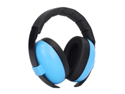 Auriculares con reducción de ruido y protección auditiva para bebés, color azul