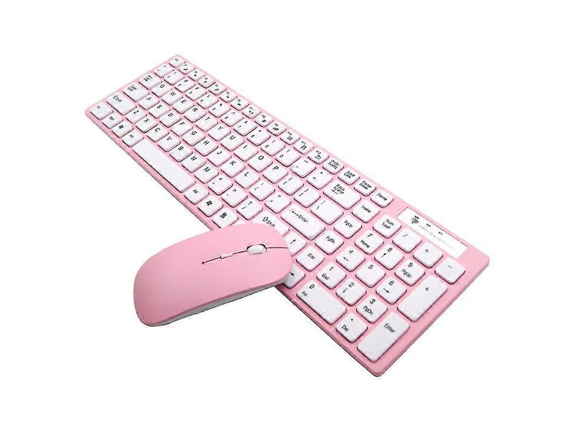 Teclado y ratón inalámbricos Ly Ebike, recargables y portátiles con teclado numérico