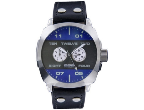 Reloj 666 BARCELONA Hombre (Piel - Negro)