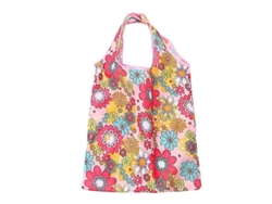 1 bolsa de la compra plegable de poliéster reciclable para supermercados, ecológica, duradera, lavable y reutilizable GOKOCO
