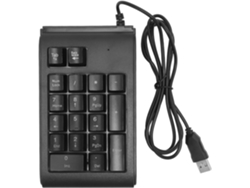 Teclado Usb Con Teclado Numérico, Cable, Retroiluminación Rgb Y 19 Teclas.