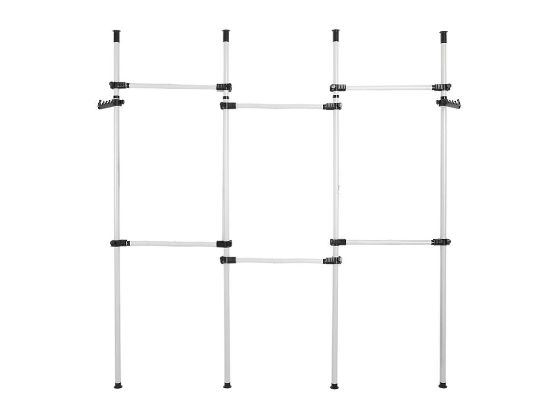 Estante para ropa ajustable y escalable, ideal para armarios interiores Sygo