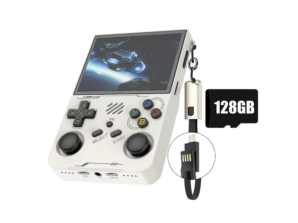 R36xx Retro Handheld Game Console 128g 30000games Wifi Linux Portable Pocket Video Player 3.5 Inch